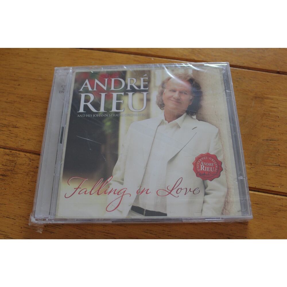 Andre Rieu CD DVD Falling In Love Johann Strauss Orchestra Classical 2016 Sealed